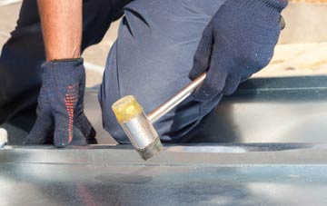 West Common metal flat roofing repairs